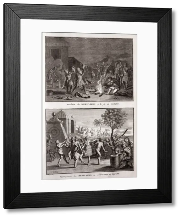 Framed Print : Native American ceremonies from Mexico Framed Print : Native American ceremonies from Mexico