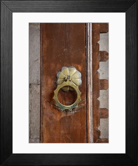 Framed Print : Detail of the door of Haji Bektash Veli Museum in Nevsehir T Framed Print : Detail of the door of Haji Bektash Veli Museum in Nevsehir T