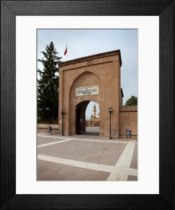 Framed Print : The main door of Haji Bektash Veli Museum Framed Print : The main door of Haji Bektash Veli Museum