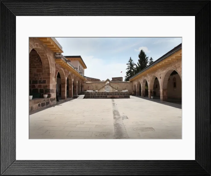 Framed Print : Entry of Haji Bektash Veli Museum in Nevsehir Turkey Framed Print : Entry of Haji Bektash Veli Museum in Nevsehir Turkey