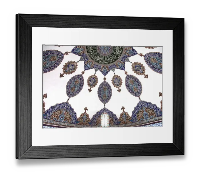 Framed Print : Detail from the mosque in Haji Bektash Veli Museum in Nevseh Framed Print : Detail from the mosque in Haji Bektash Veli Museum in Nevseh