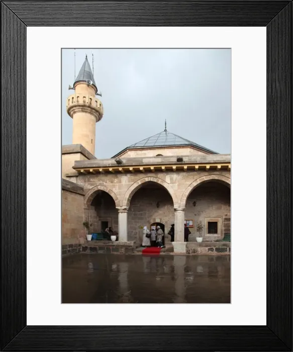 Framed Print : The mosque in Haci Bektash Veli Museum Framed Print : The mosque in Haci Bektash Veli Museum