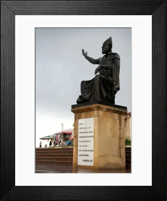 Framed Print : Haji Bektash Veli Statue in Haji Bektash Village in Nevsehir Framed Print : Haji Bektash Veli Statue in Haji Bektash Village in Nevsehir