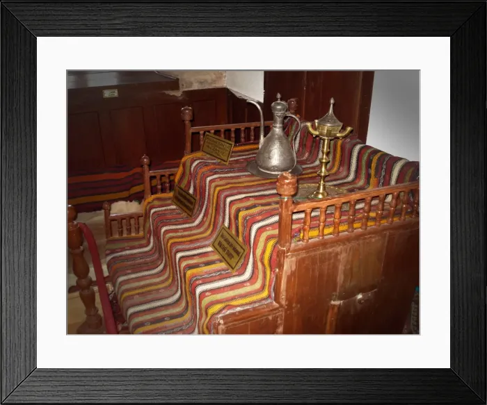 Framed Print : The Throne of Muhammed / Tahti Muhammet in the Meydan in Haji Framed Print : The Throne of Muhammed / Tahti Muhammet in the Meydan in Haji