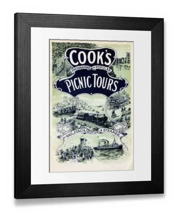 Framed Print : Picnic Tours Framed Print : Picnic Tours