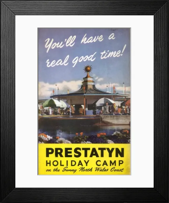 Framed Print : Prestatyn Holiday Camp Framed Print : Prestatyn Holiday Camp