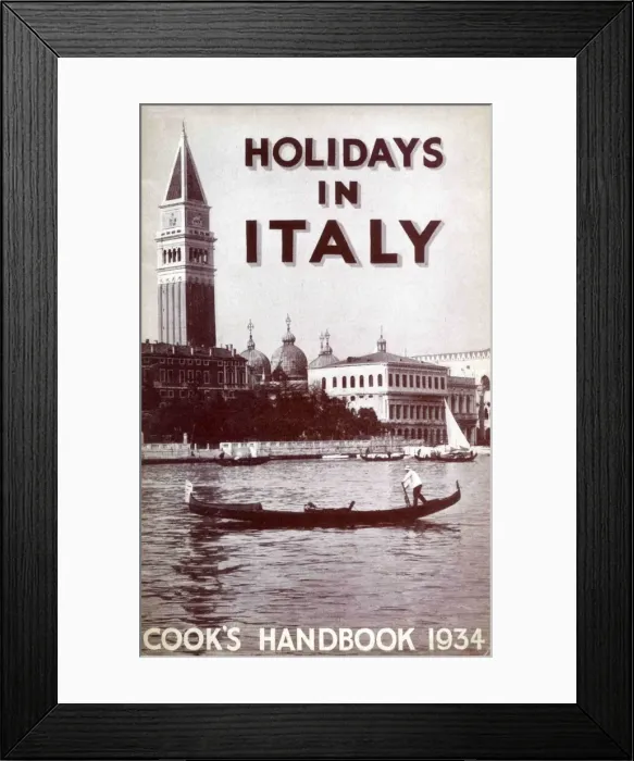 Framed Print : Holidays in Italy Framed Print : Holidays in Italy