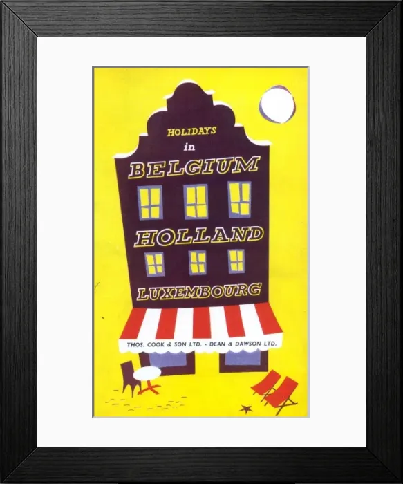 Framed Print : Belgium Holland and Luxembourg Framed Print : Belgium Holland and Luxembourg