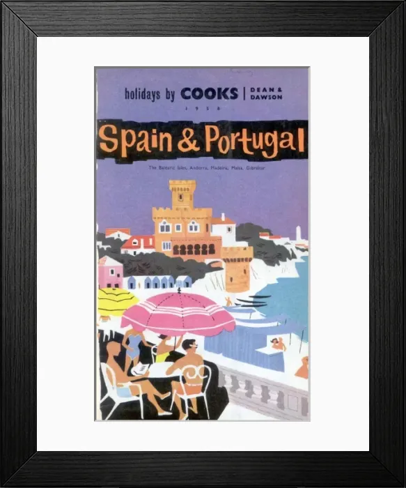 Framed Print : Spain and Portugal Framed Print : Spain and Portugal