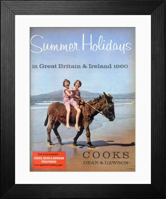 Framed Print : Summer Holidays in GB and Ireland Framed Print : Summer Holidays in GB and Ireland