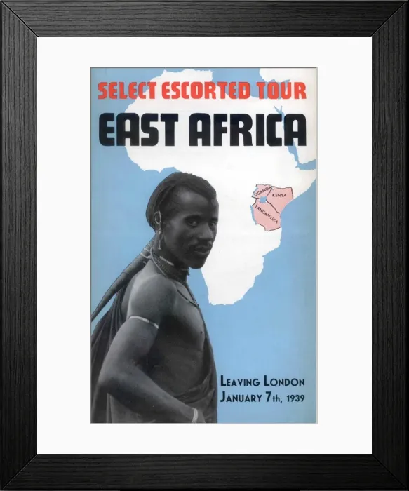 Framed Print : East Africa Framed Print : East Africa