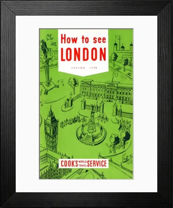 Framed Print : How To See London Framed Print : How To See London