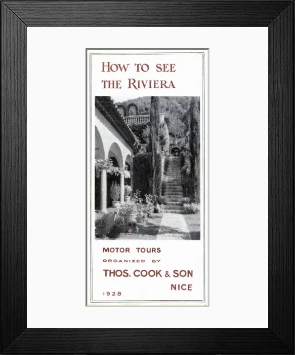 Framed Print : Riviera Motor Tours Framed Print : Riviera Motor Tours