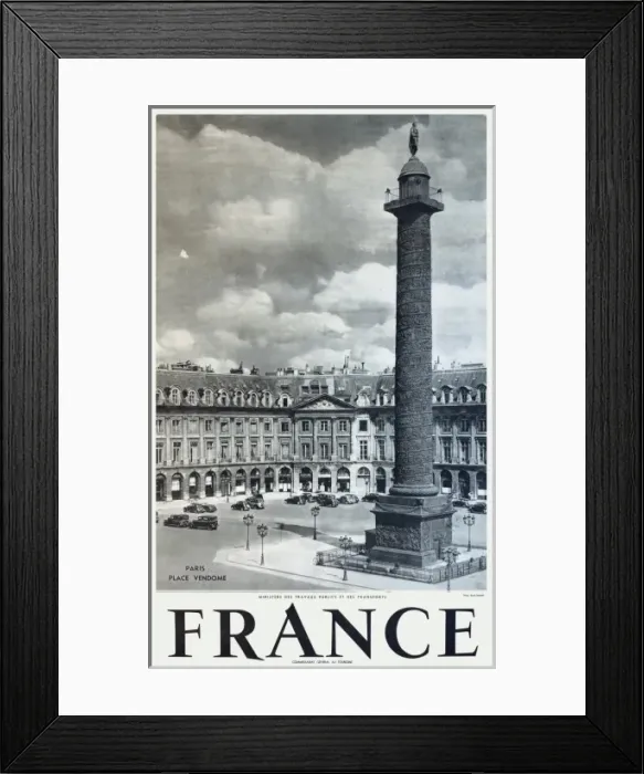 Framed Print : Palce Vendome Paris Framed Print : Palce Vendome Paris