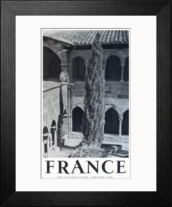 Framed Print : Roman Cloisters Freius Framed Print : Roman Cloisters Freius