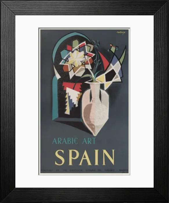 Framed Print : Arabic Art Spain Framed Print : Arabic Art Spain