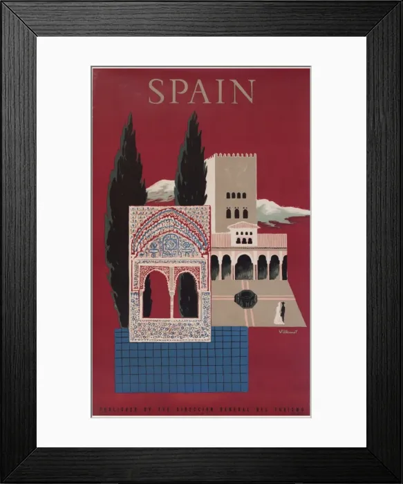 Framed Print : Moorish Spain Framed Print : Moorish Spain