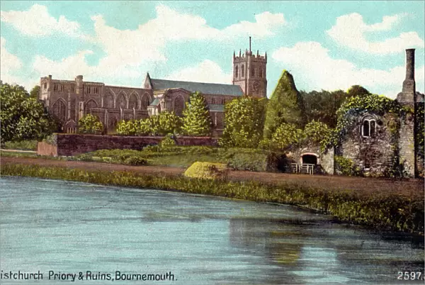 Christchurch Priory and Ruins, Bournemouth