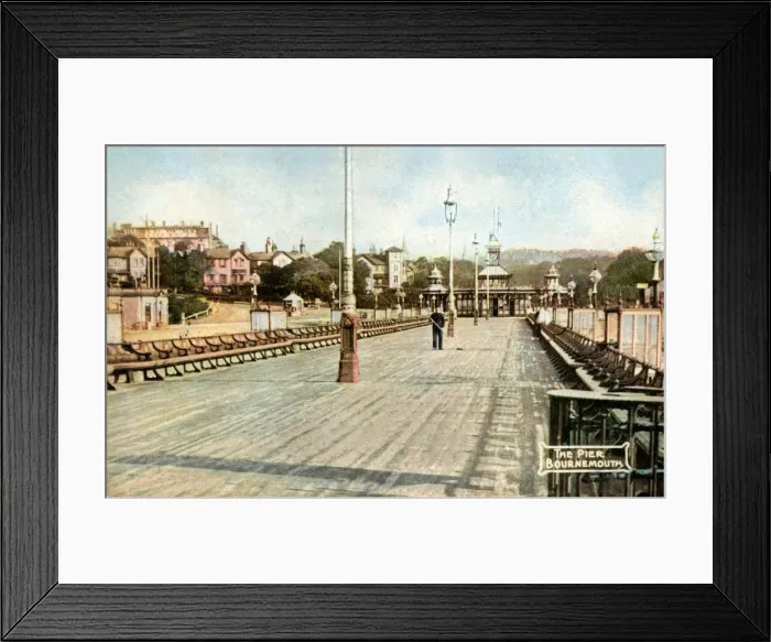 Framed Print : Bournemouth. The Pier Framed Print : Bournemouth. The Pier