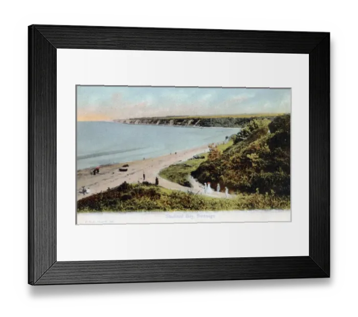 Framed Print : Swanage, Studland Bay Framed Print : Swanage, Studland Bay