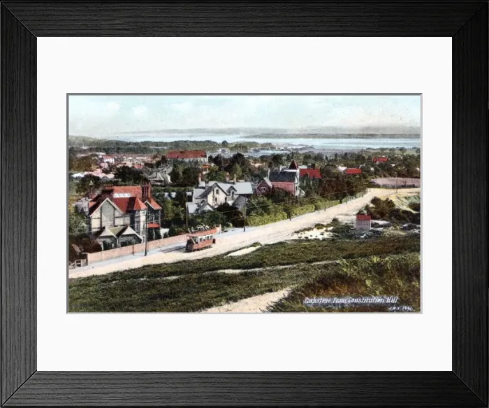 Framed Print : Poole, Dorset. Parkstone from Constitution Hill Framed Print : Poole, Dorset. Parkstone from Constitution Hill
