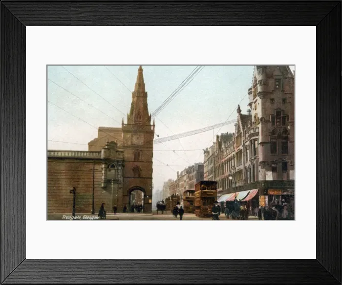 Framed Print : Glasgow, Trongate Framed Print : Glasgow, Trongate