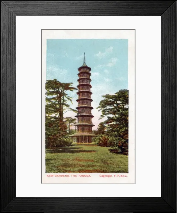 Framed Print : Kew Gardens, the Pagoda Framed Print : Kew Gardens, the Pagoda