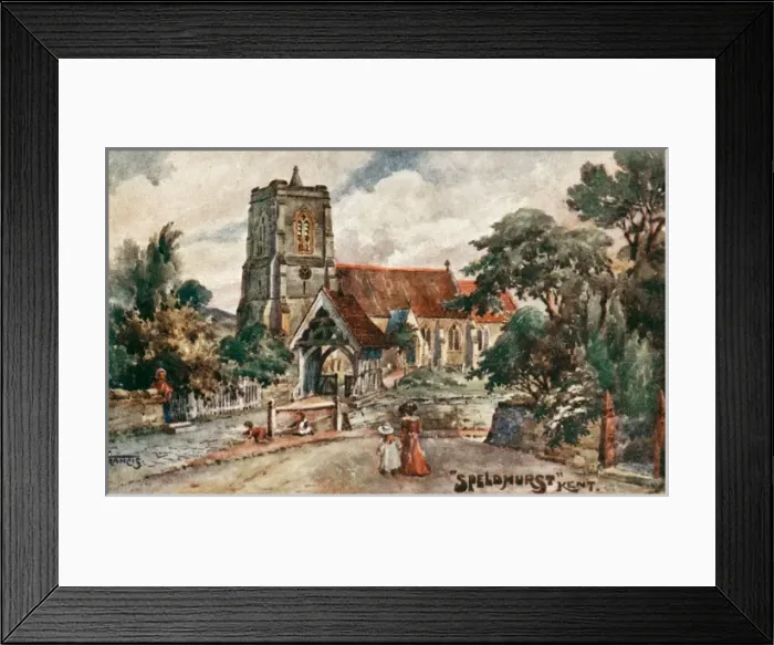 Framed Print : Speldhurst, Kent Framed Print : Speldhurst, Kent