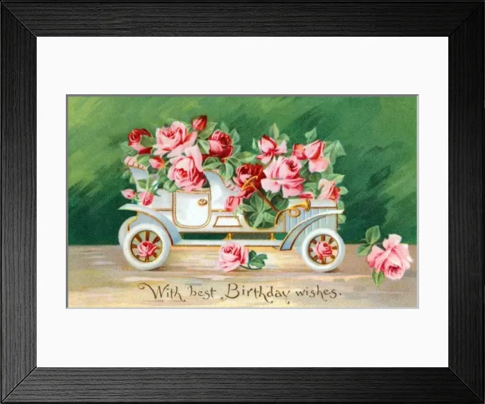 Framed Print : Birthday Greetings Framed Print : Birthday Greetings
