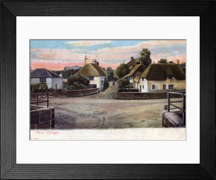 Framed Print : Iford Village, Bournemouth Framed Print : Iford Village, Bournemouth