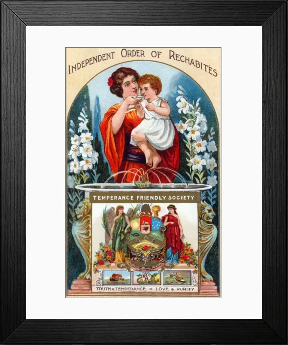 Framed Print : Independent Order of Rechabites Framed Print : Independent Order of Rechabites