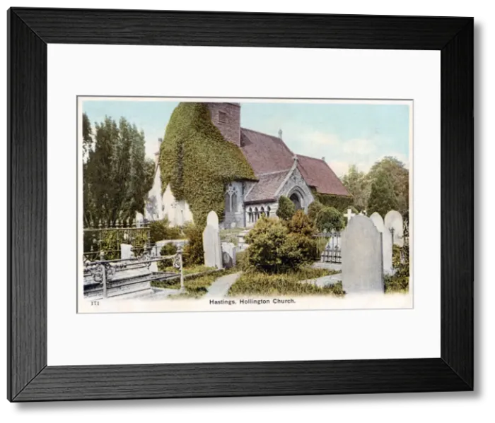 Framed Print : Hastings, Hollington Church Framed Print : Hastings, Hollington Church