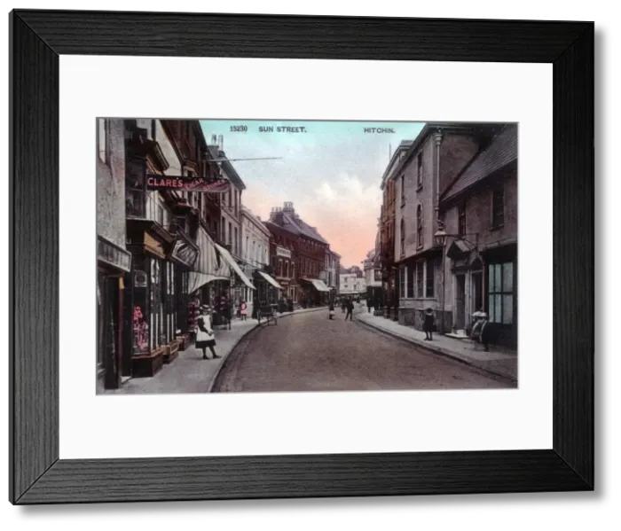 Framed Print : Hitchen, Sun Street Framed Print : Hitchen, Sun Street