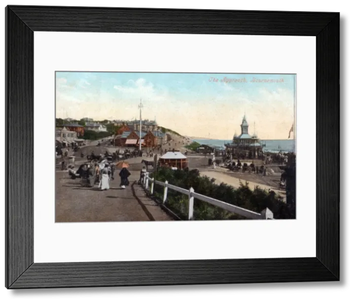 Framed Print : Bournemouth, Pier approach Framed Print : Bournemouth, Pier approach