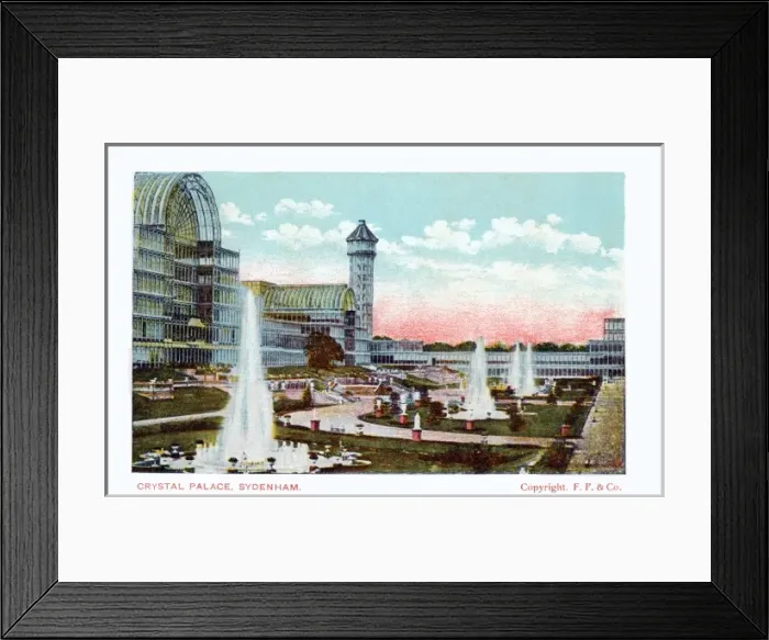 Framed Print : Crystal Palace, Sydenham Framed Print : Crystal Palace, Sydenham