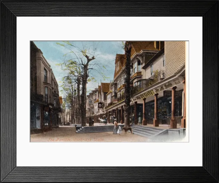 Framed Print : Tunbridge Wells, The Pantiles Framed Print : Tunbridge Wells, The Pantiles