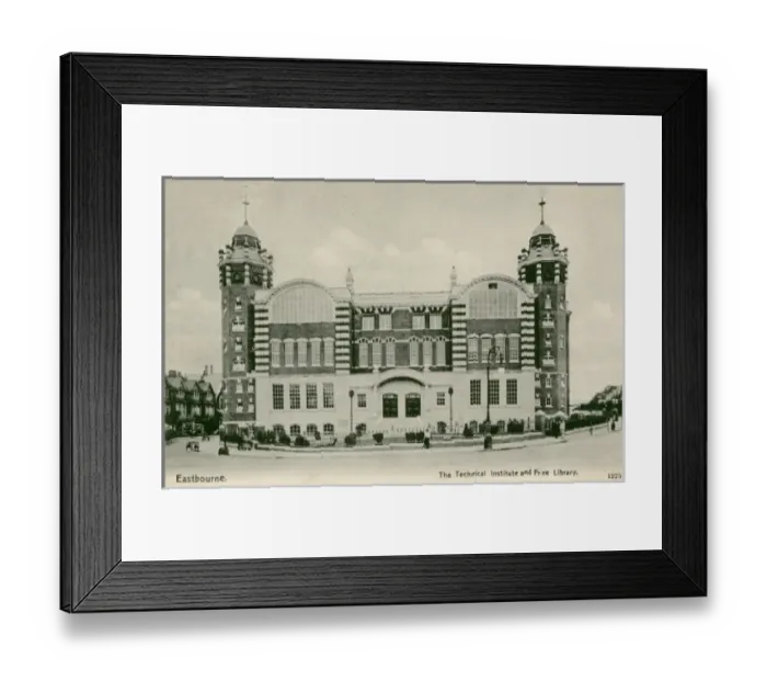 Framed Print : Eastbourne, the Technical Institute and Free Library Framed Print : Eastbourne, the Technical Institute and Free Library