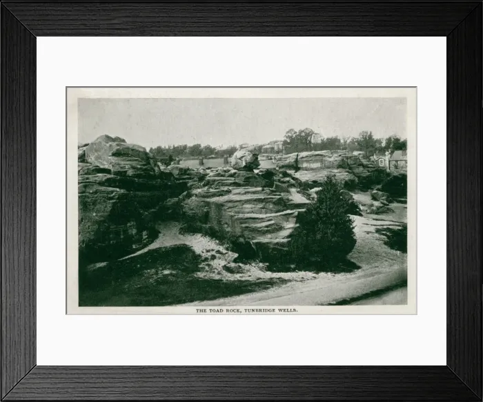 Framed Print : Tunbridge Wells, Toad Rock Framed Print : Tunbridge Wells, Toad Rock