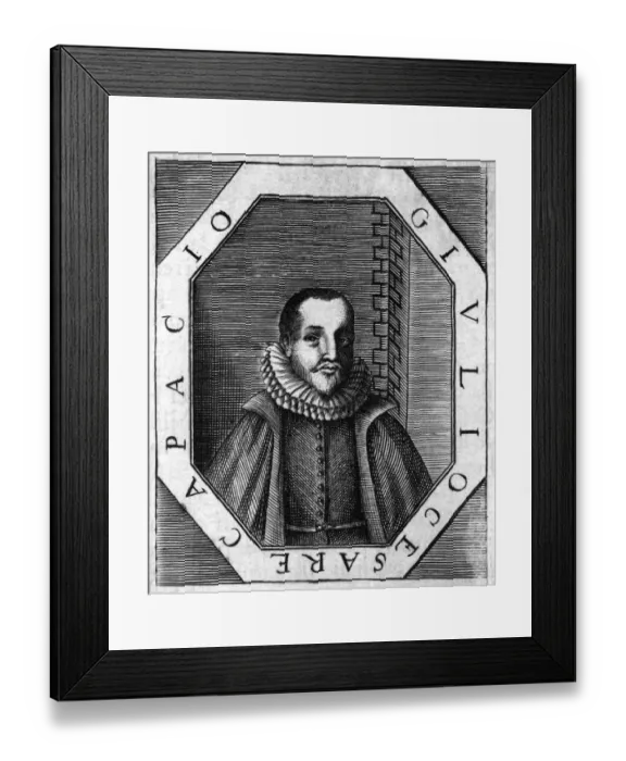 Framed Print : Giulio Cesare Capaccio Framed Print : Giulio Cesare Capaccio