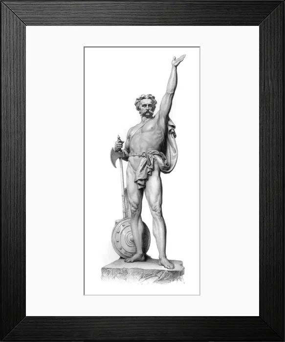 Framed Print : Caractacus, Chieftain Framed Print : Caractacus, Chieftain