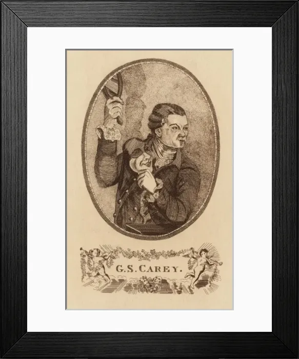Framed Print : George Savile Carey