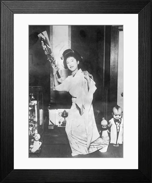 Framed Print : Japanese Girl Framed Print : Japanese Girl