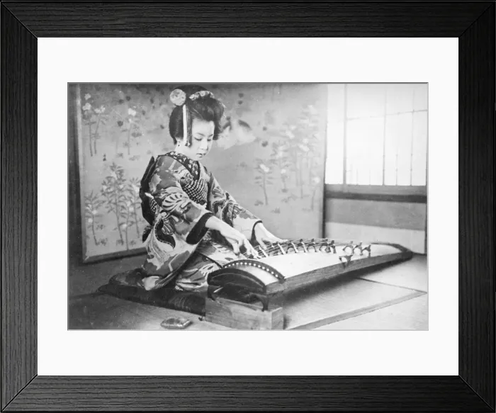 Framed Print : Japanese Musician Framed Print : Japanese Musician