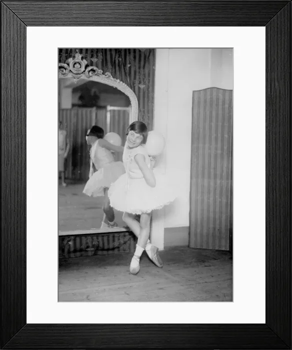 Framed Print : Young Ballet Dancer Framed Print : Young Ballet Dancer