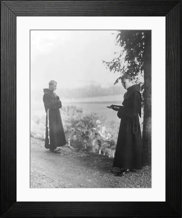 Framed Print : German Monks 1930S Framed Print : German Monks 1930S