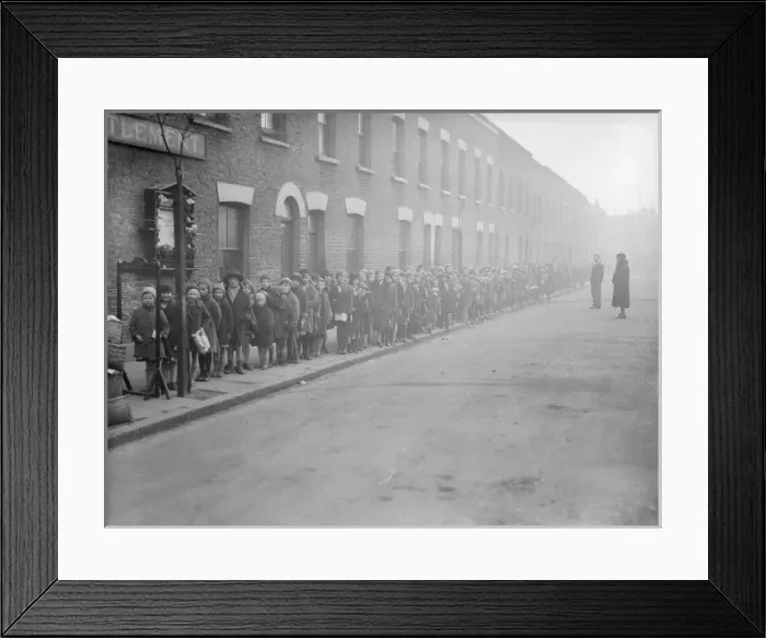 Framed Print : Fern Street Settlement Framed Print : Fern Street Settlement