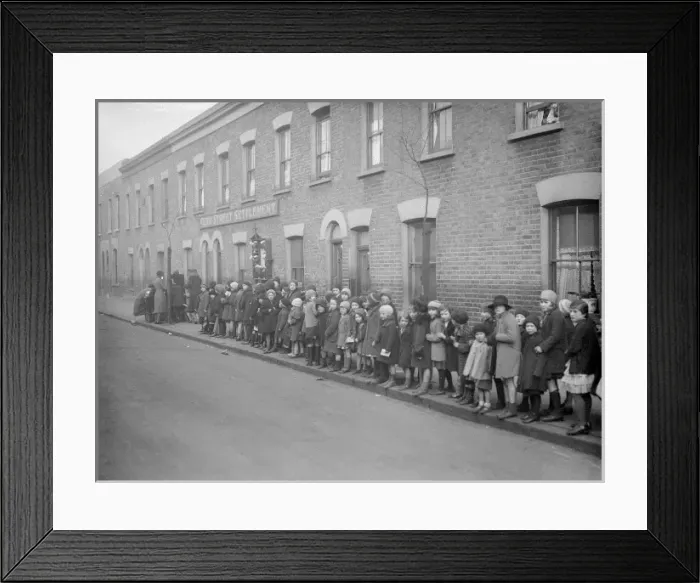 Framed Print : Fern Street Settlement Framed Print : Fern Street Settlement