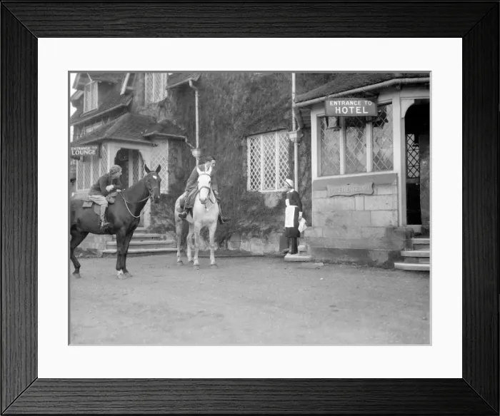 Framed Print : Hotel on Horseback Framed Print : Hotel on Horseback