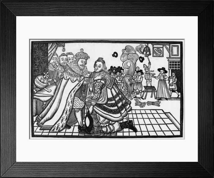 Framed Print : Charles I Returns 1623 Framed Print : Charles I Returns 1623
