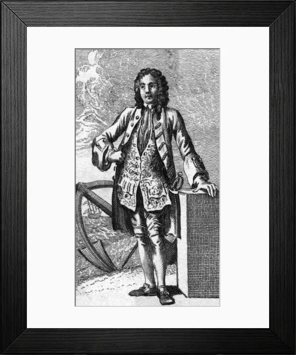 Framed Print : Cloudesley Shovell Framed Print : Cloudesley Shovell
